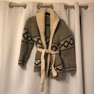 Boho oversized  Wool Sweater